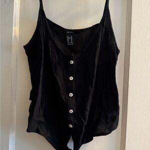 Forever 21 Black Sleeveless Top